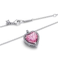 Collana Pandora Donna Classic Stone in Argento 394414C01-45 - 394414C01-45